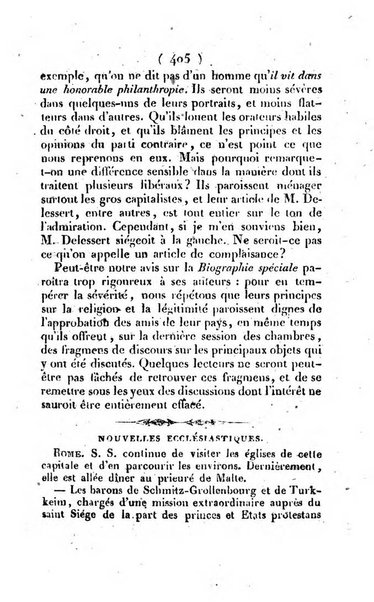 L'ami de la religion et du roi journal ecclesiastique, politique et litteraire