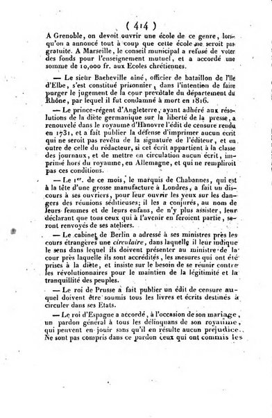 L'ami de la religion et du roi journal ecclesiastique, politique et litteraire