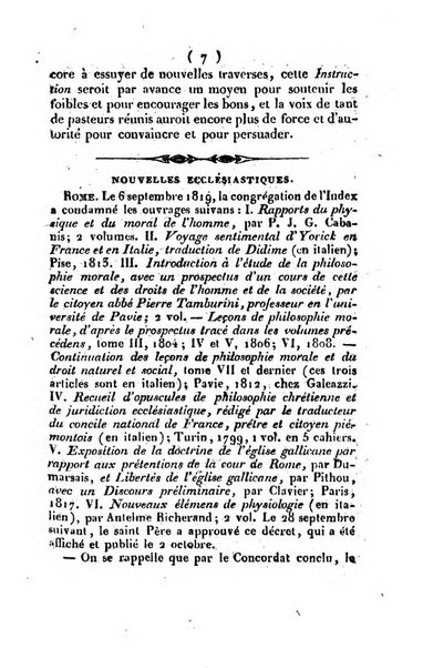 L'ami de la religion et du roi journal ecclesiastique, politique et litteraire