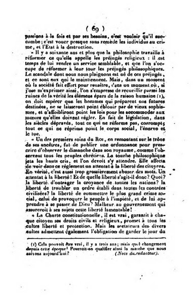 L'ami de la religion et du roi journal ecclesiastique, politique et litteraire