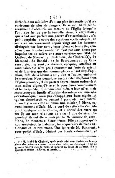 L'ami de la religion et du roi journal ecclesiastique, politique et litteraire