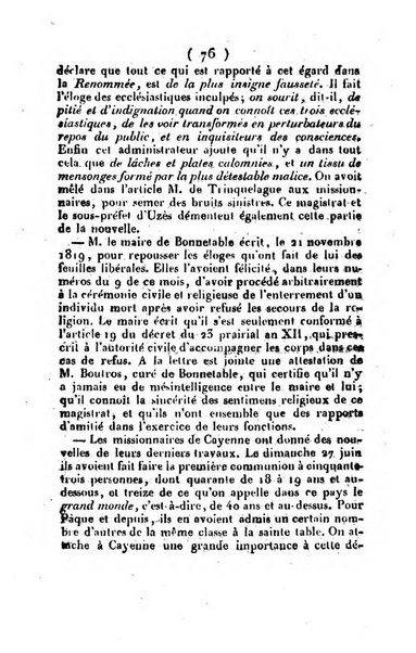 L'ami de la religion et du roi journal ecclesiastique, politique et litteraire