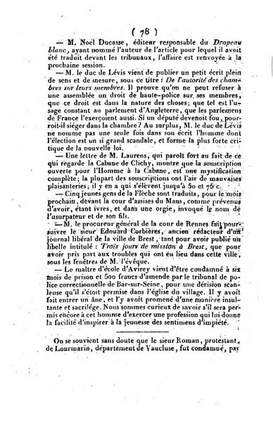 L'ami de la religion et du roi journal ecclesiastique, politique et litteraire