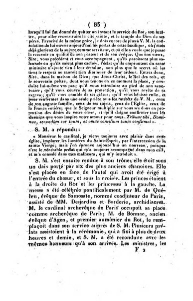 L'ami de la religion et du roi journal ecclesiastique, politique et litteraire