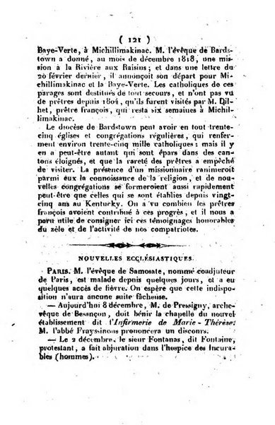 L'ami de la religion et du roi journal ecclesiastique, politique et litteraire