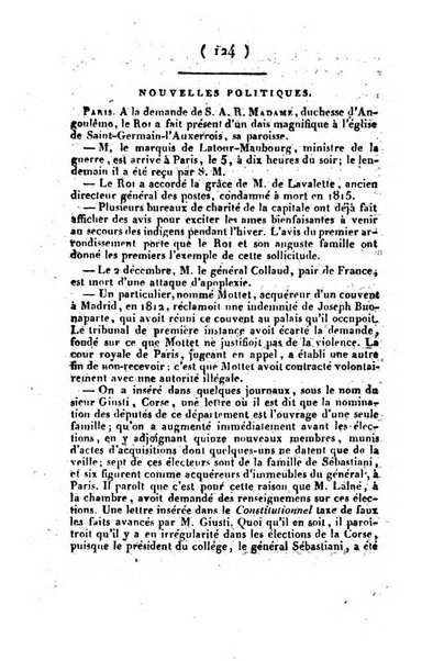 L'ami de la religion et du roi journal ecclesiastique, politique et litteraire