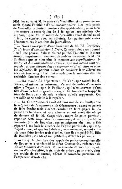 L'ami de la religion et du roi journal ecclesiastique, politique et litteraire