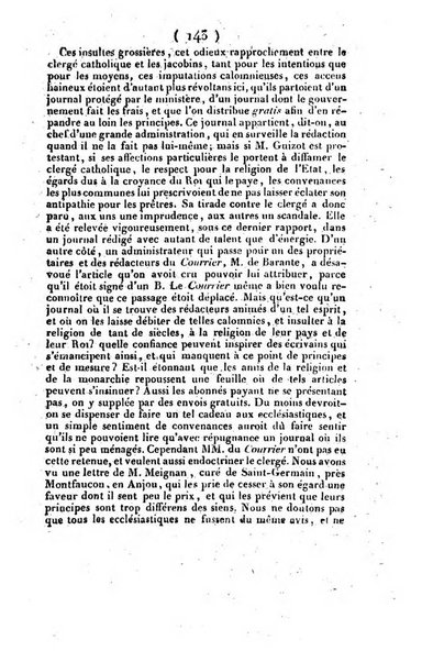 L'ami de la religion et du roi journal ecclesiastique, politique et litteraire