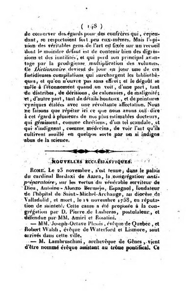 L'ami de la religion et du roi journal ecclesiastique, politique et litteraire