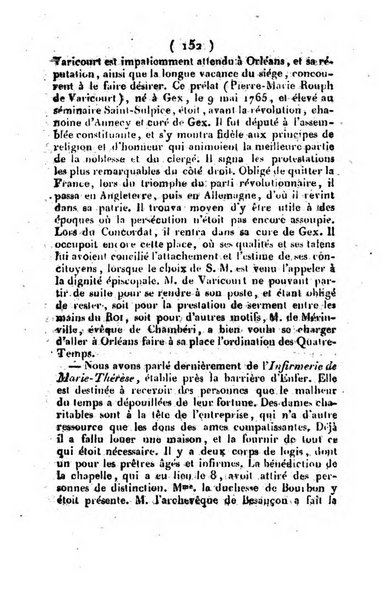 L'ami de la religion et du roi journal ecclesiastique, politique et litteraire