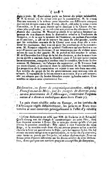 L'ami de la religion et du roi journal ecclesiastique, politique et litteraire