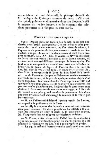 L'ami de la religion et du roi journal ecclesiastique, politique et litteraire