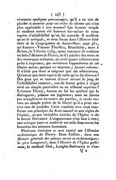 L'ami de la religion et du roi journal ecclesiastique, politique et litteraire