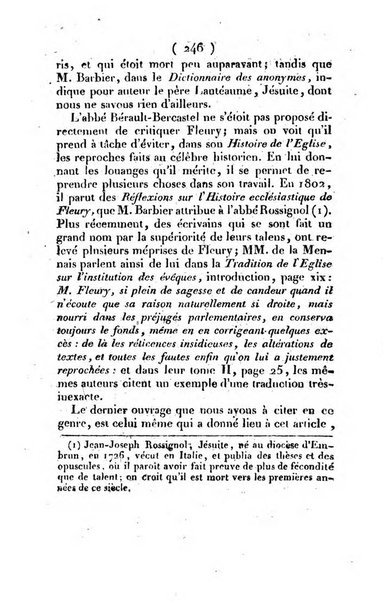 L'ami de la religion et du roi journal ecclesiastique, politique et litteraire