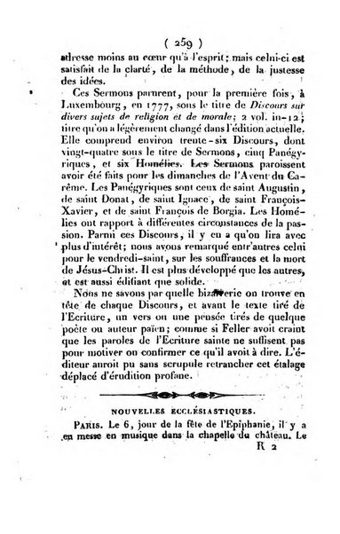 L'ami de la religion et du roi journal ecclesiastique, politique et litteraire