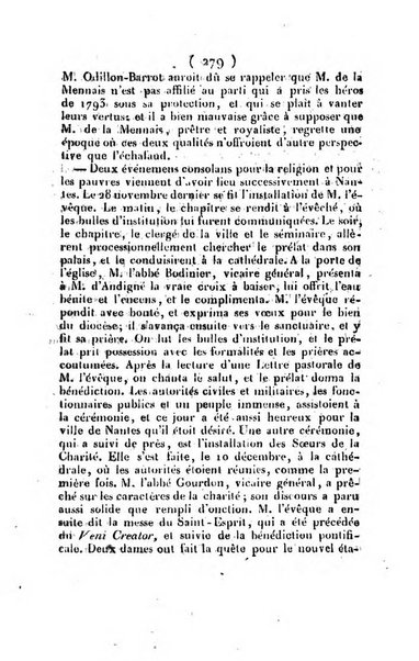 L'ami de la religion et du roi journal ecclesiastique, politique et litteraire