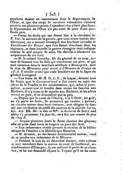 L'ami de la religion et du roi journal ecclesiastique, politique et litteraire