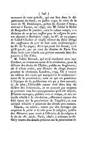 L'ami de la religion et du roi journal ecclesiastique, politique et litteraire