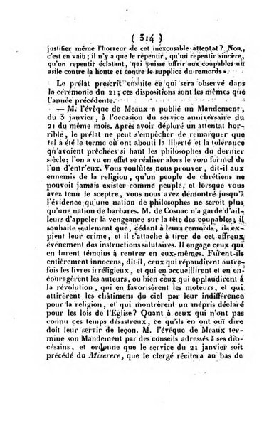 L'ami de la religion et du roi journal ecclesiastique, politique et litteraire