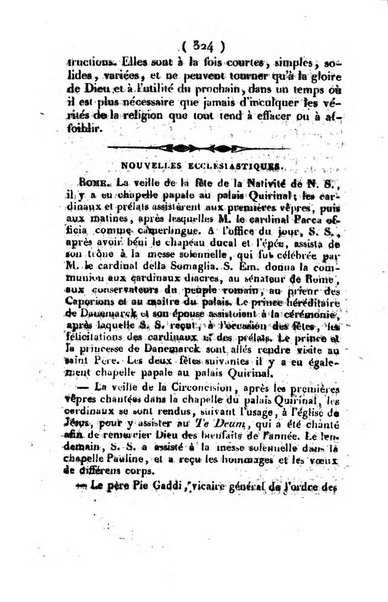 L'ami de la religion et du roi journal ecclesiastique, politique et litteraire