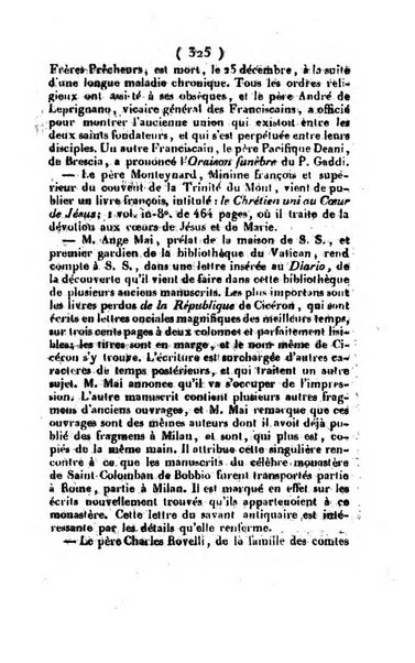 L'ami de la religion et du roi journal ecclesiastique, politique et litteraire