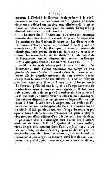 L'ami de la religion et du roi journal ecclesiastique, politique et litteraire