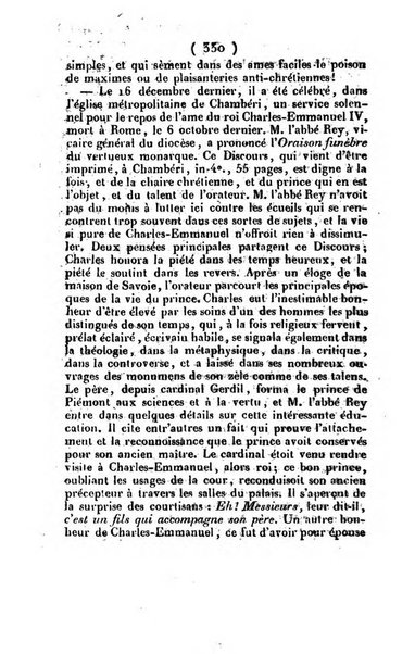 L'ami de la religion et du roi journal ecclesiastique, politique et litteraire