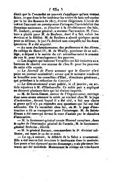 L'ami de la religion et du roi journal ecclesiastique, politique et litteraire