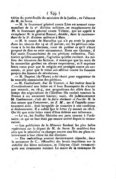 L'ami de la religion et du roi journal ecclesiastique, politique et litteraire