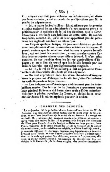 L'ami de la religion et du roi journal ecclesiastique, politique et litteraire