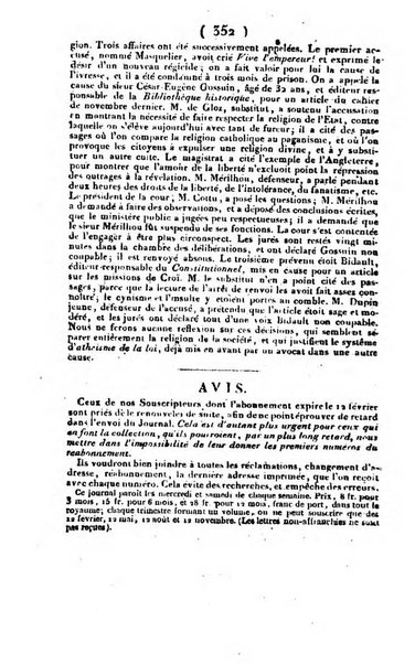 L'ami de la religion et du roi journal ecclesiastique, politique et litteraire