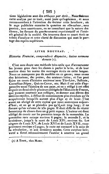 L'ami de la religion et du roi journal ecclesiastique, politique et litteraire