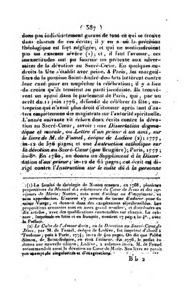 L'ami de la religion et du roi journal ecclesiastique, politique et litteraire