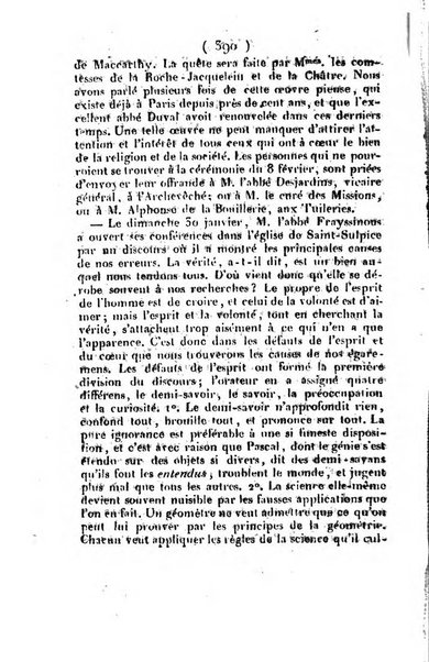 L'ami de la religion et du roi journal ecclesiastique, politique et litteraire