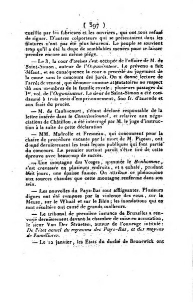 L'ami de la religion et du roi journal ecclesiastique, politique et litteraire