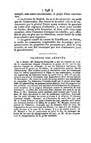 L'ami de la religion et du roi journal ecclesiastique, politique et litteraire