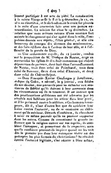 L'ami de la religion et du roi journal ecclesiastique, politique et litteraire