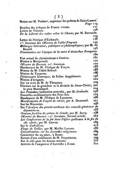 L'ami de la religion et du roi journal ecclesiastique, politique et litteraire