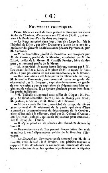 L'ami de la religion et du roi journal ecclesiastique, politique et litteraire