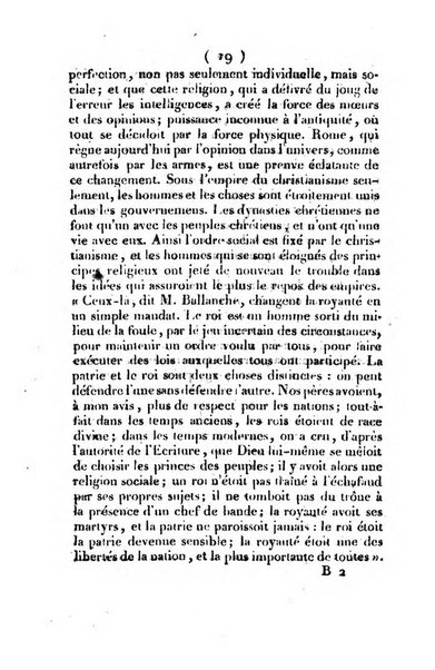 L'ami de la religion et du roi journal ecclesiastique, politique et litteraire