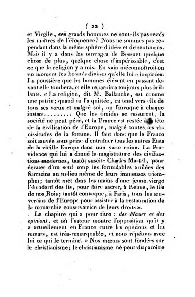 L'ami de la religion et du roi journal ecclesiastique, politique et litteraire