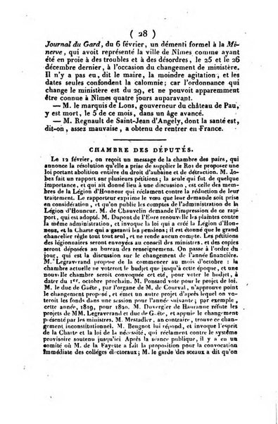 L'ami de la religion et du roi journal ecclesiastique, politique et litteraire