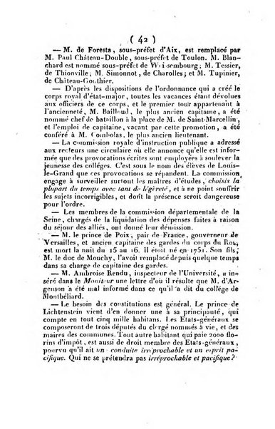 L'ami de la religion et du roi journal ecclesiastique, politique et litteraire