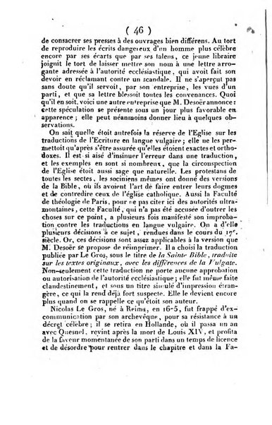 L'ami de la religion et du roi journal ecclesiastique, politique et litteraire