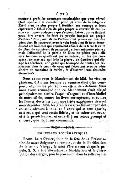 L'ami de la religion et du roi journal ecclesiastique, politique et litteraire