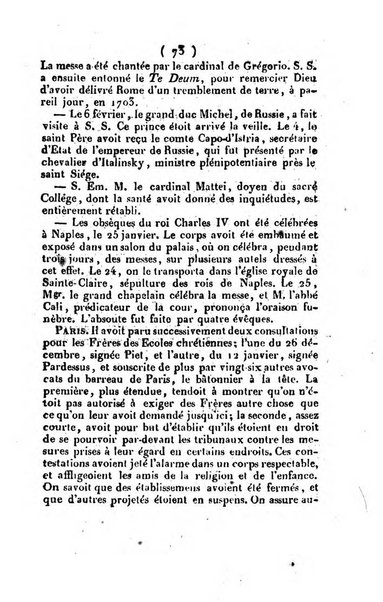 L'ami de la religion et du roi journal ecclesiastique, politique et litteraire