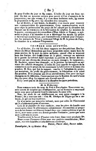 L'ami de la religion et du roi journal ecclesiastique, politique et litteraire