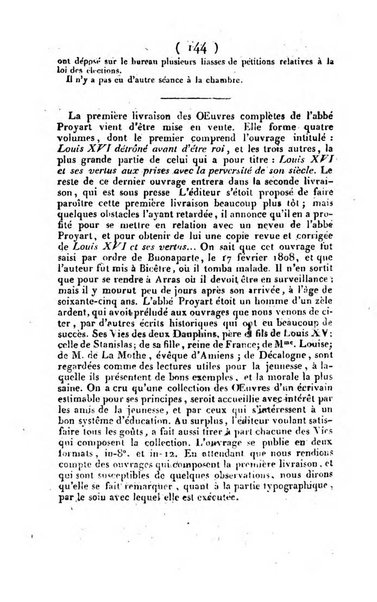 L'ami de la religion et du roi journal ecclesiastique, politique et litteraire