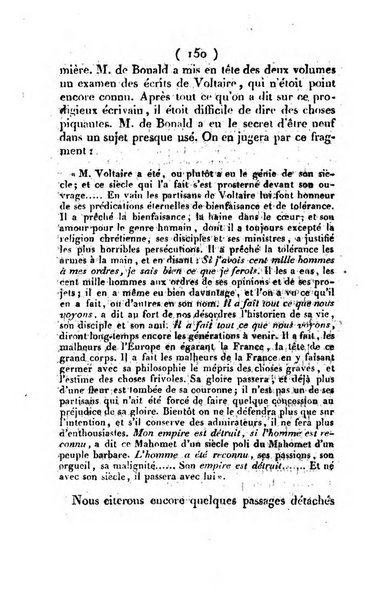 L'ami de la religion et du roi journal ecclesiastique, politique et litteraire