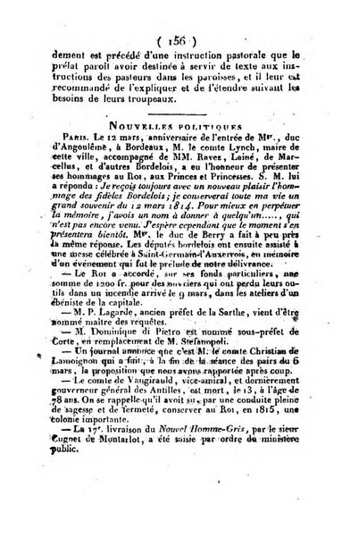 L'ami de la religion et du roi journal ecclesiastique, politique et litteraire